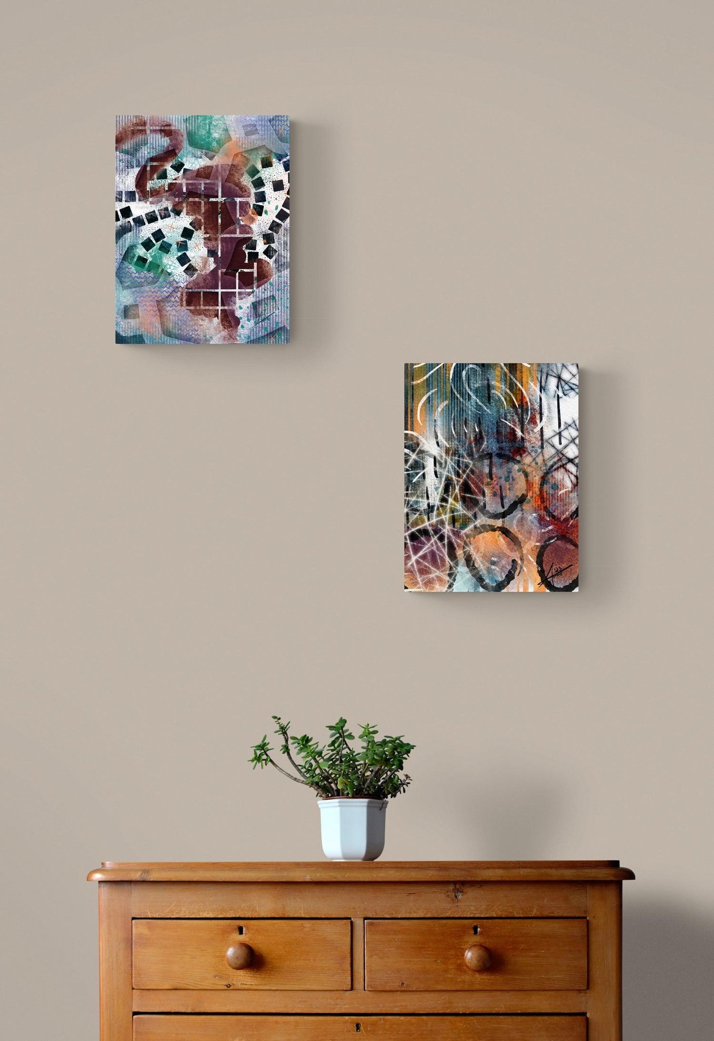 Eternal Balance (16"×20") - Artfully Jonesy Designs