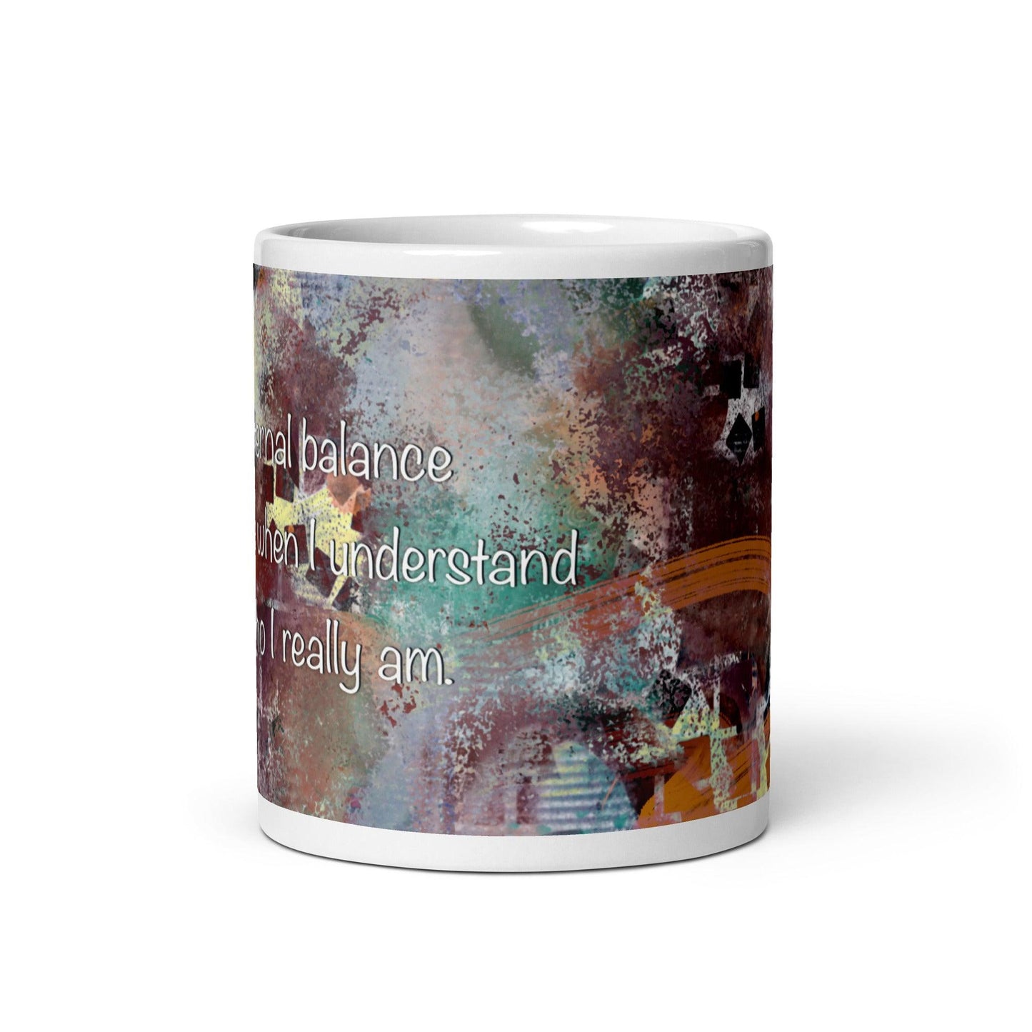 Eternal Balance Haiku Art Mug - Artfully Jonesy Designs