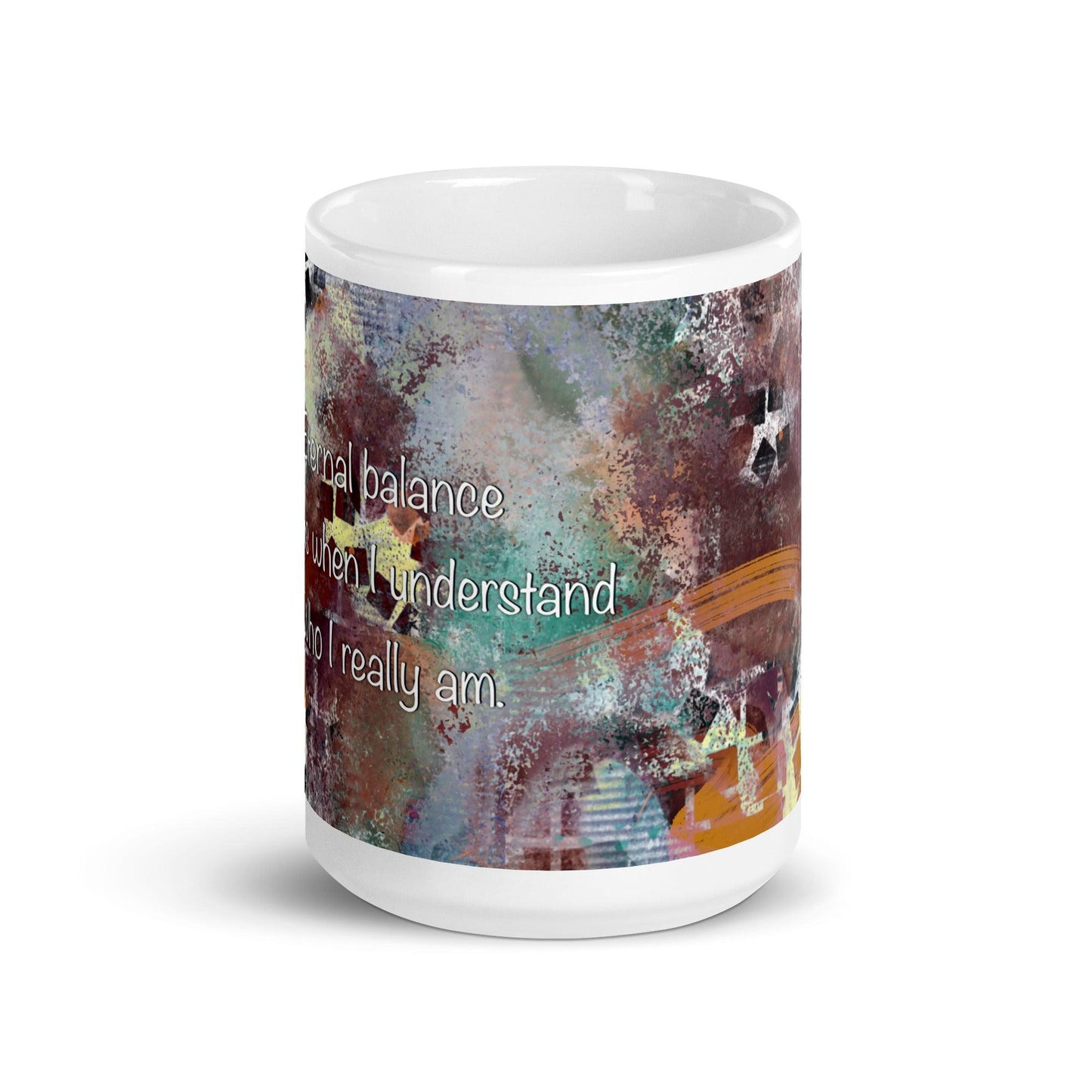 Eternal Balance Haiku Art Mug - Artfully Jonesy Designs