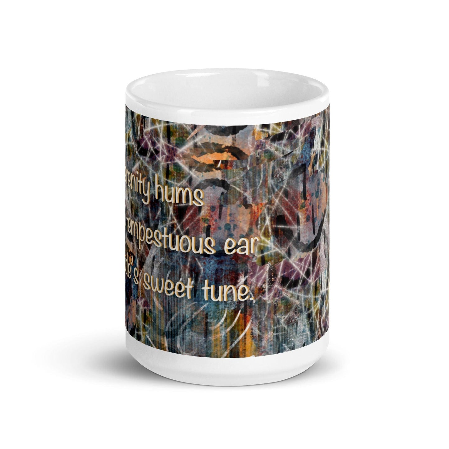 Serenity Whispering Haiku Art Mug - Artfully Jonesy Designs