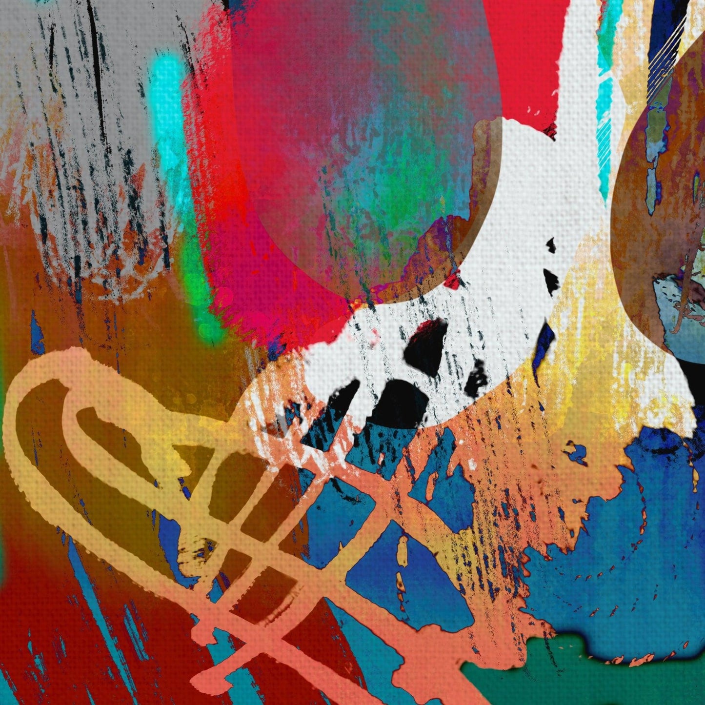 Charisma (30"×30") - Artfully Jonesy Designs