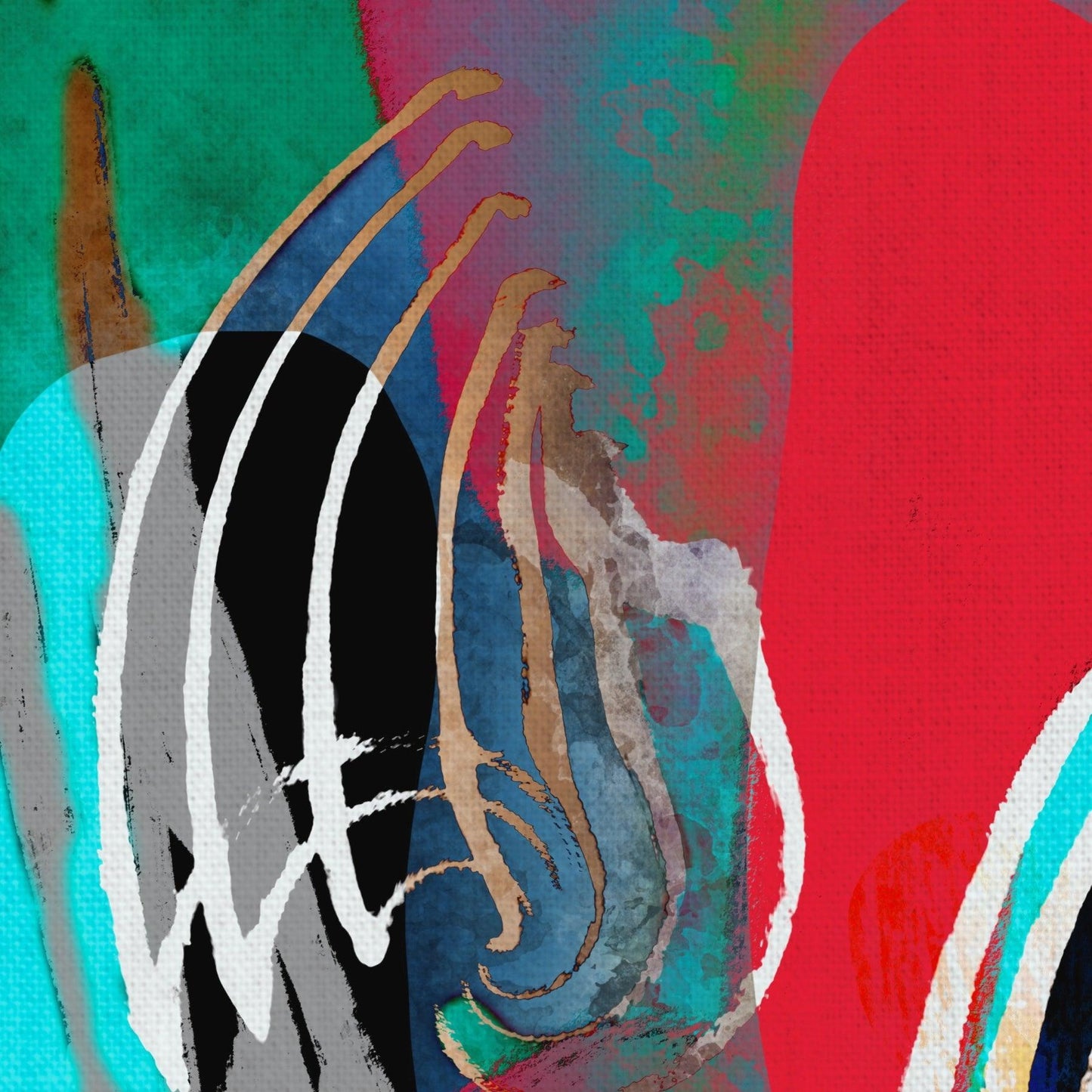 Charisma (30"×30") - Artfully Jonesy Designs