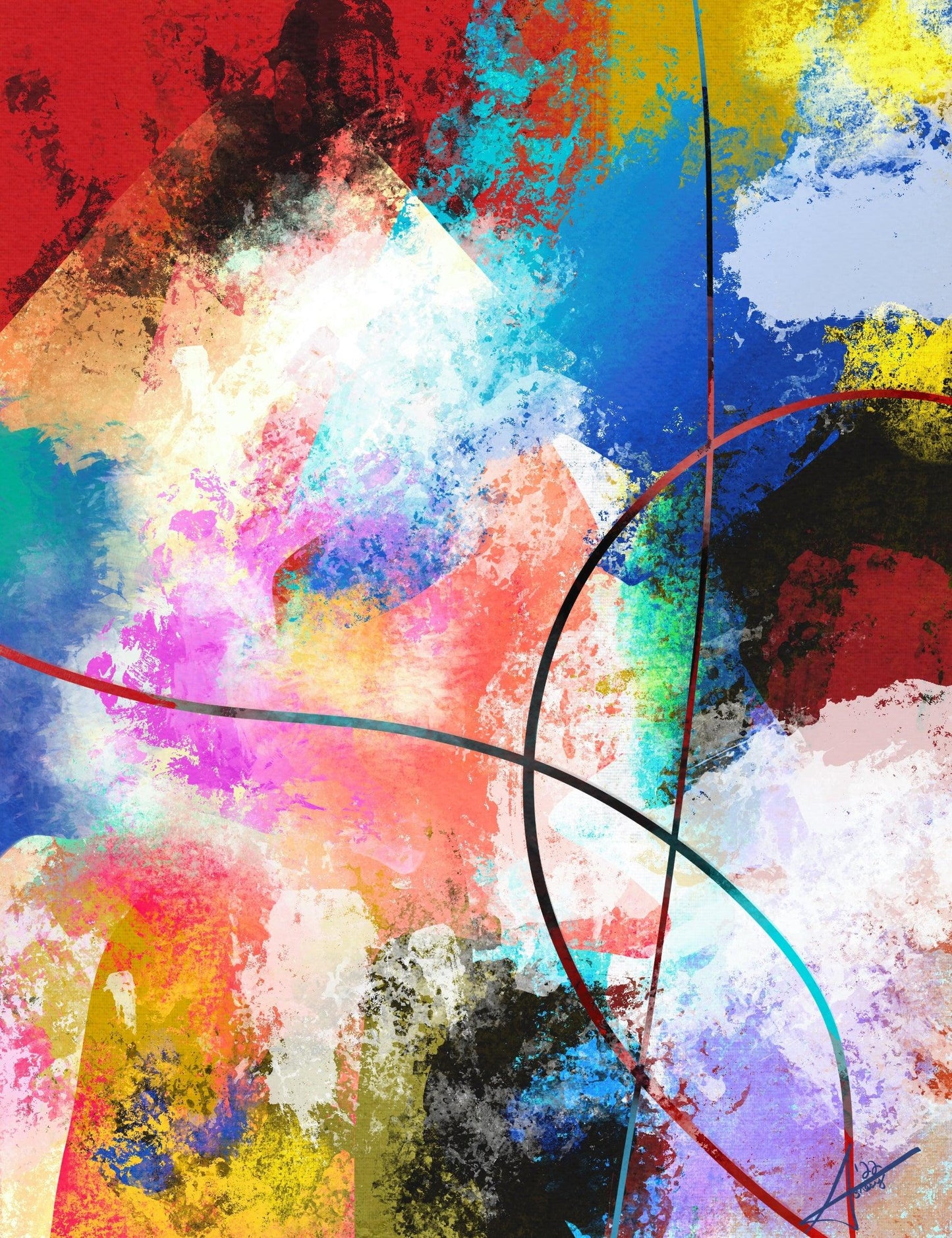 Coming Up (18"×24") - Artfully Jonesy Designs