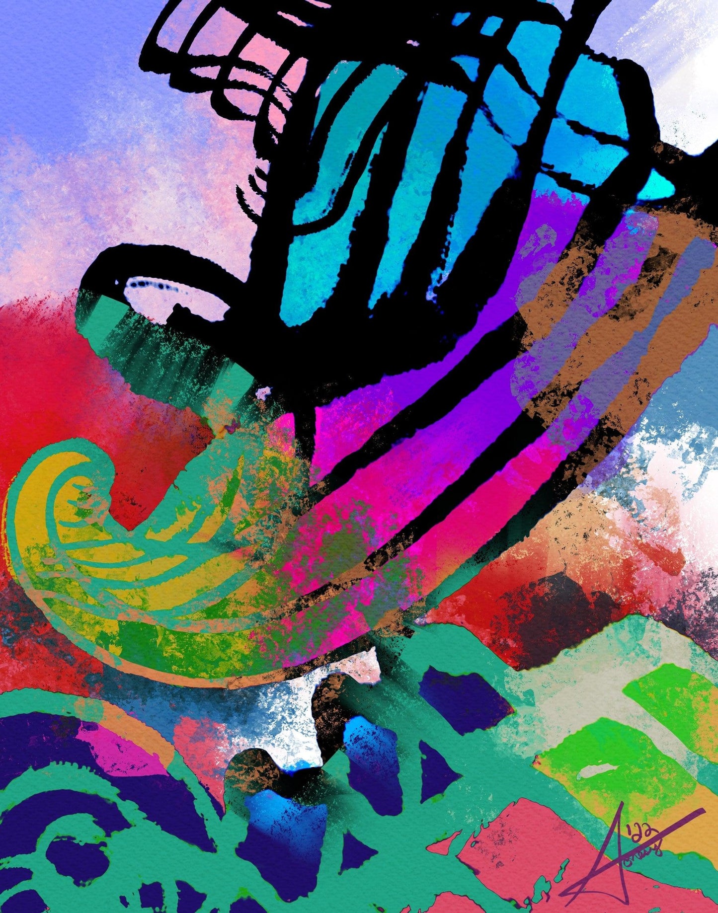 Just Chill (18"×24") - Artfully Jonesy Designs