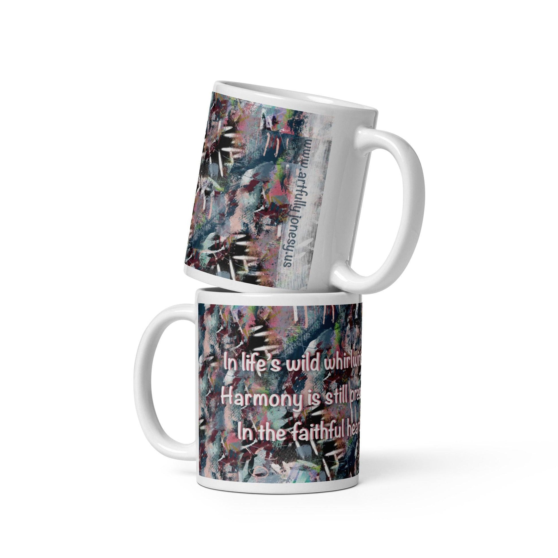 Harmony’s Haven Haiku Art Mug - Artfully Jonesy Designs