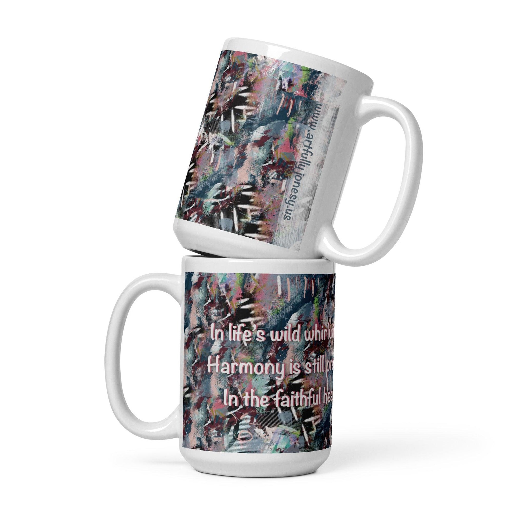 Harmony’s Haven Haiku Art Mug - Artfully Jonesy Designs