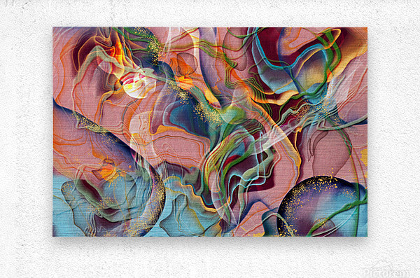 Brushed Metal Print